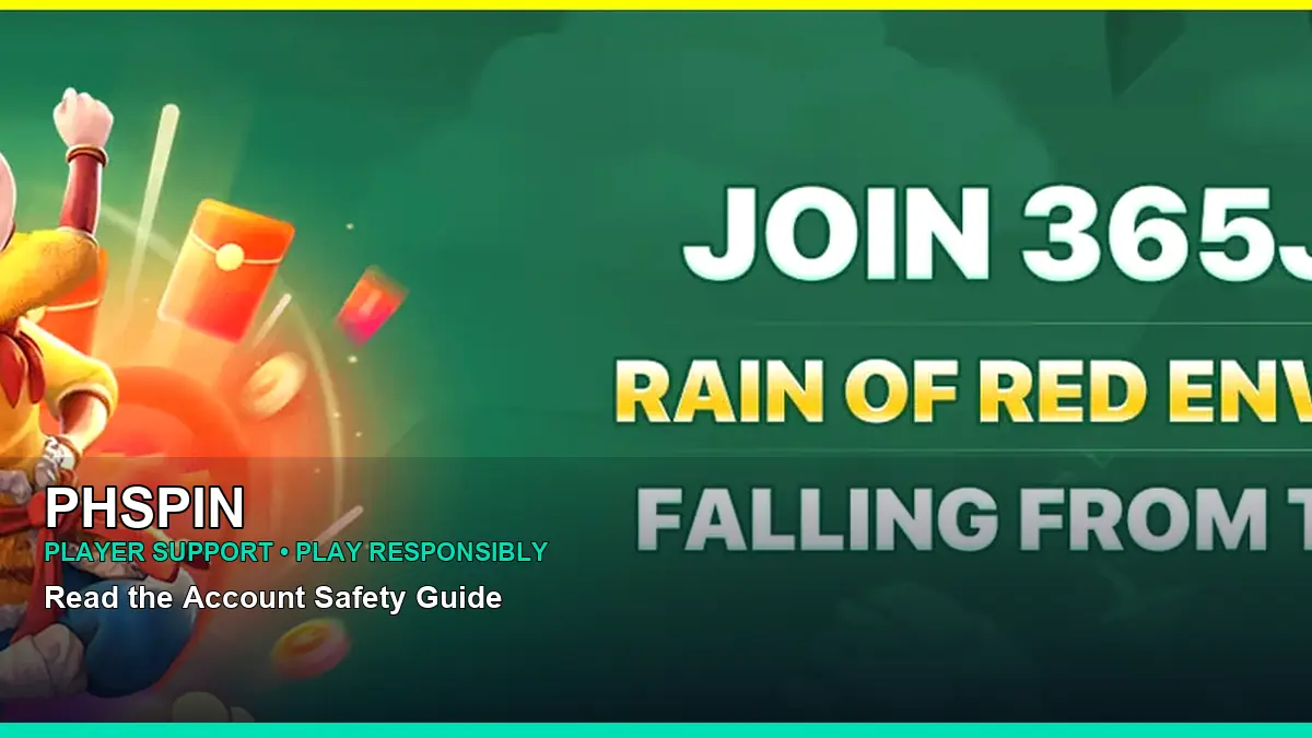 PHSPIN responsible play resources for Philippine players