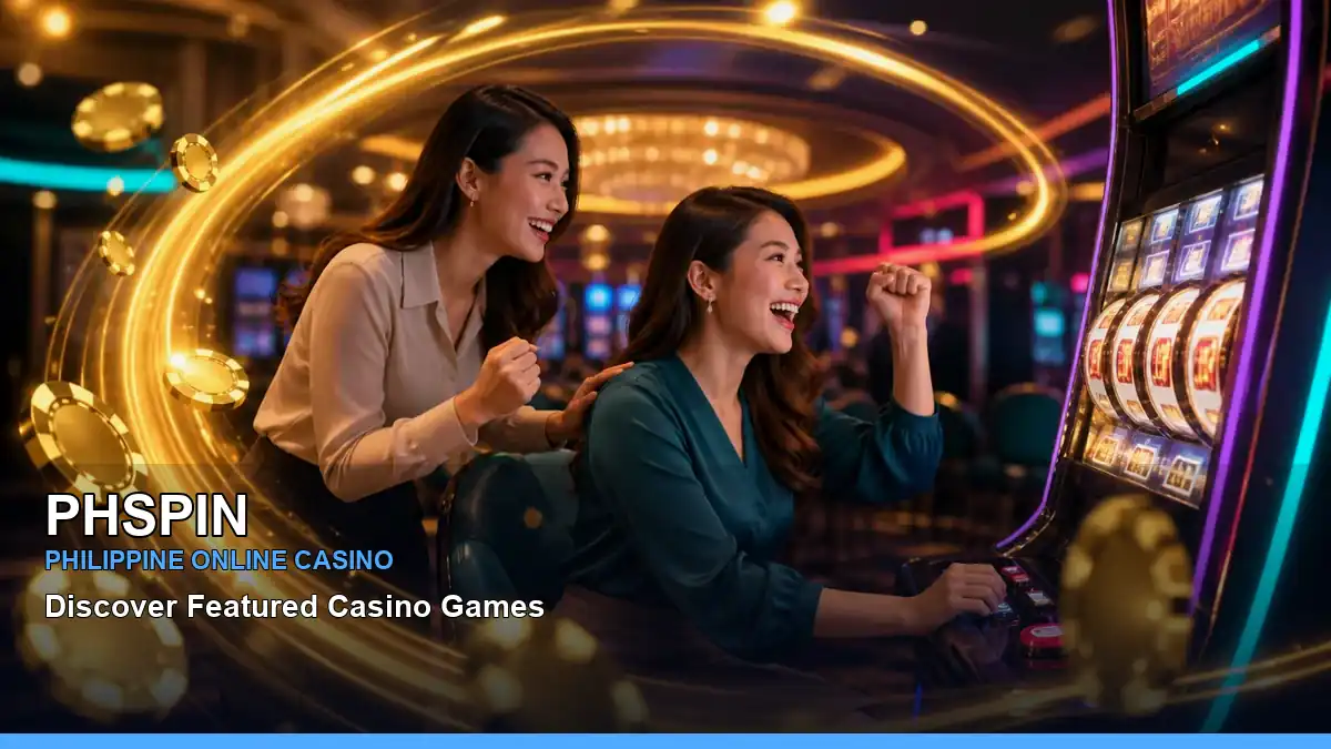 PHSPIN online casino and slot games for Philippine players with featured game highlights