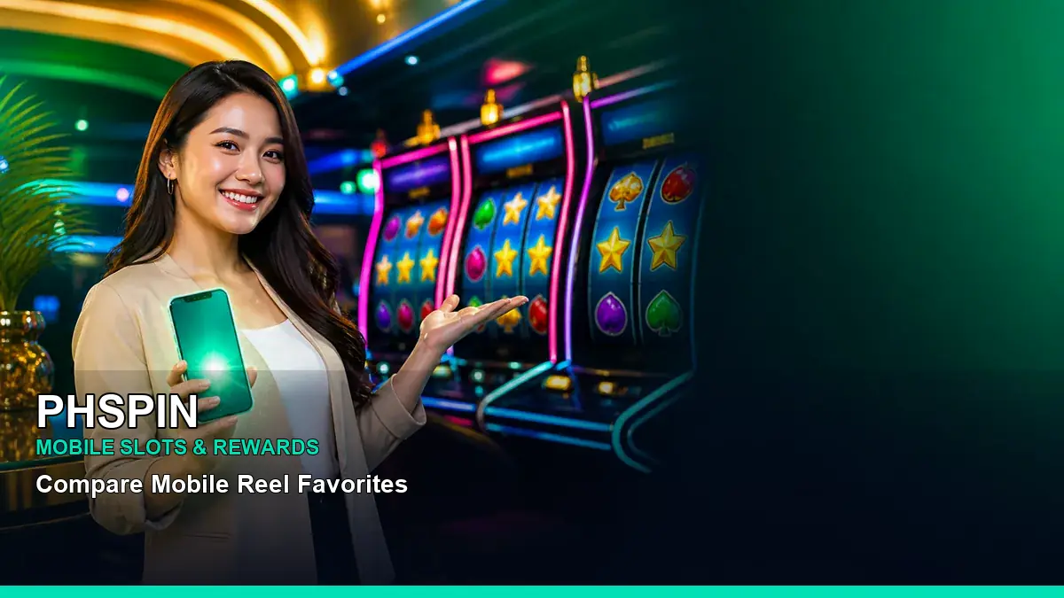 PHSPIN featured mobile casino slots for Philippine players with featured game highlights