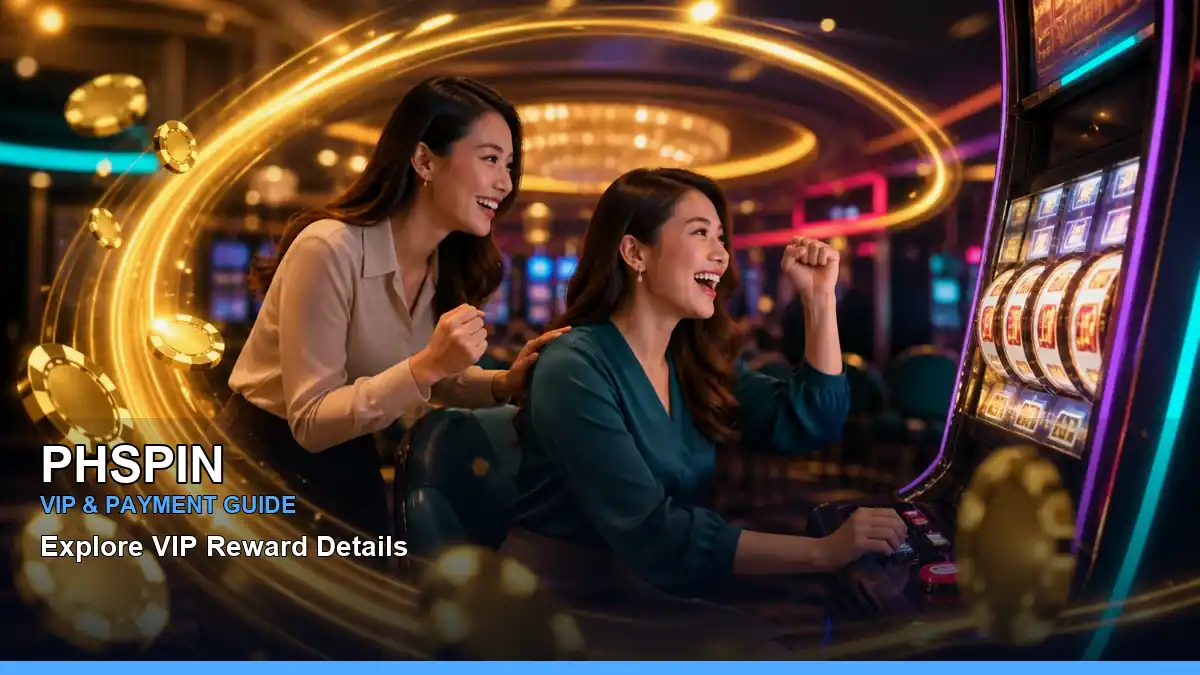 PHSPIN VIP rewards and payment guide for Philippine players with featured game highlights