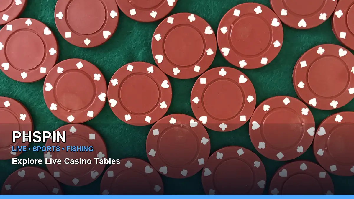 PHSPIN live casino tables for Philippine players
