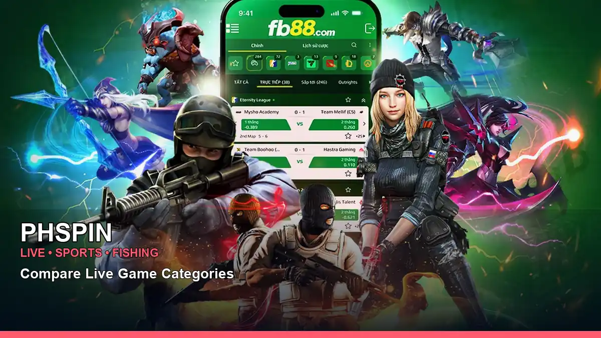 PHSPIN sports betting and arcade games for Philippine players