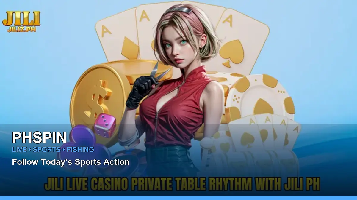 PHSPIN live casino tables for Philippine players with featured game highlights